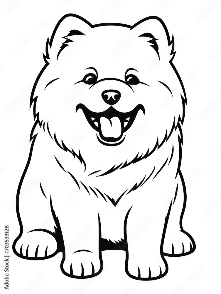 Coloring book page Coloring book page