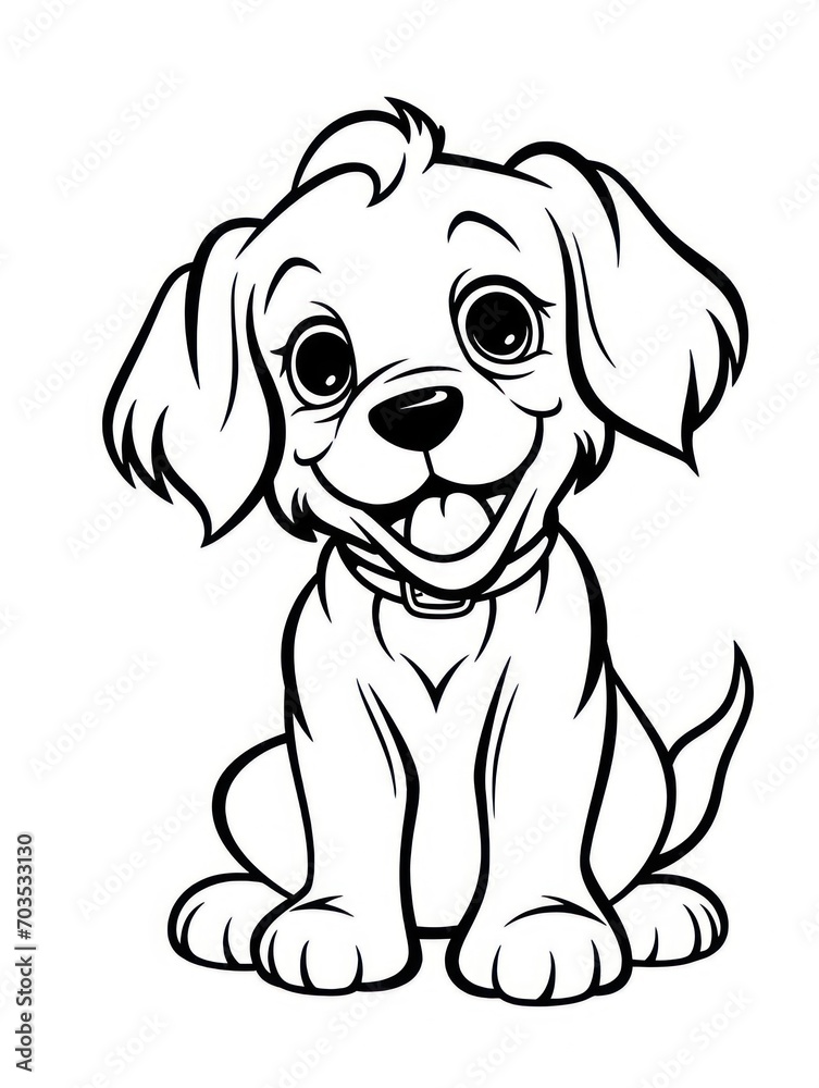 Coloring book page Coloring book page