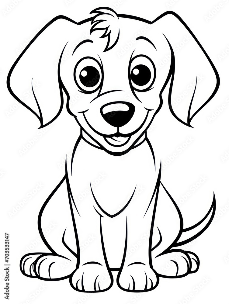 Coloring book page Coloring book page