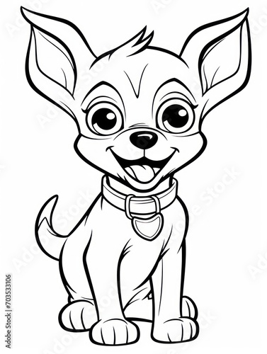 Coloring book page