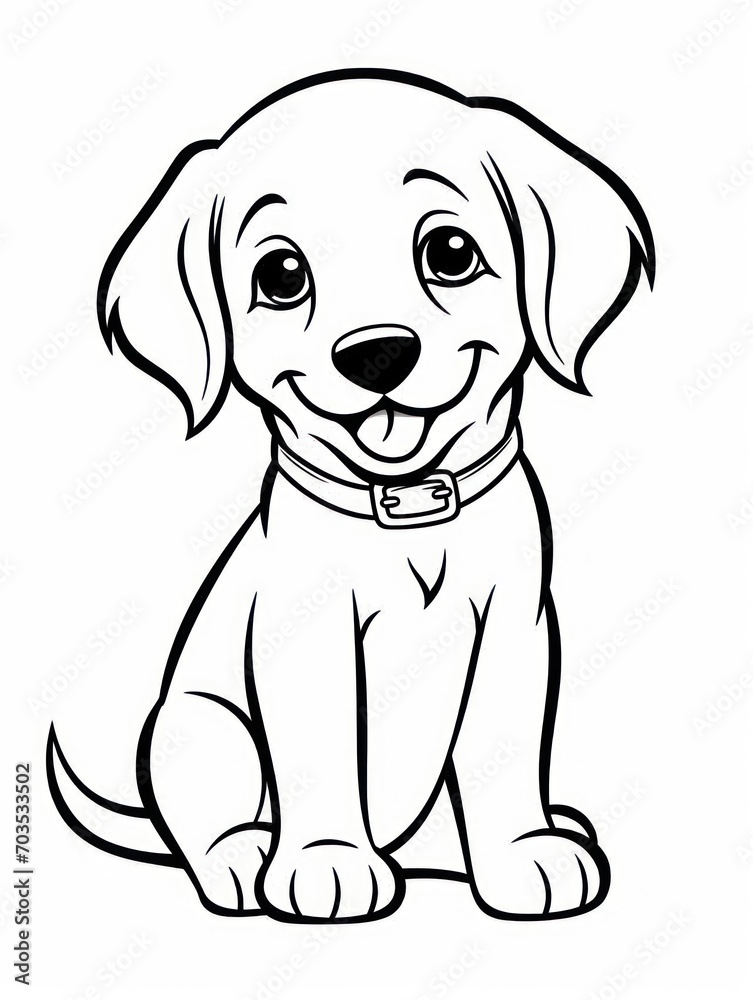 Coloring book page Coloring book page