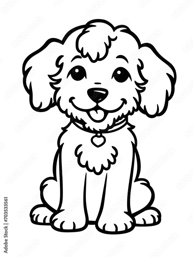 Coloring book page Coloring book page