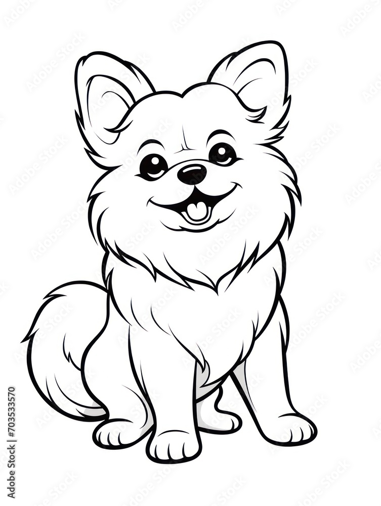 Coloring book page Coloring book page