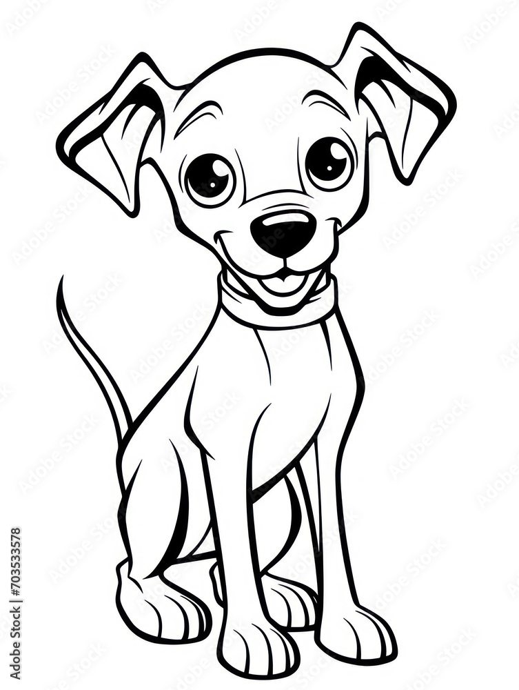 Coloring book page Coloring book page