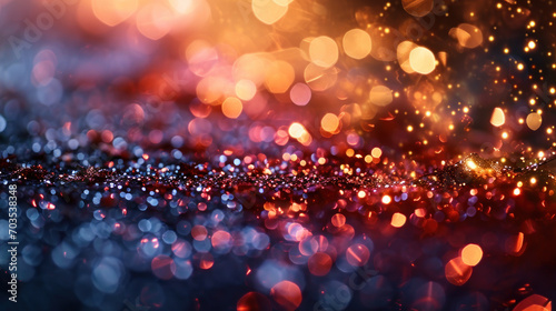Enchanted Sparkles A Symphony of Bokeh and Glitter