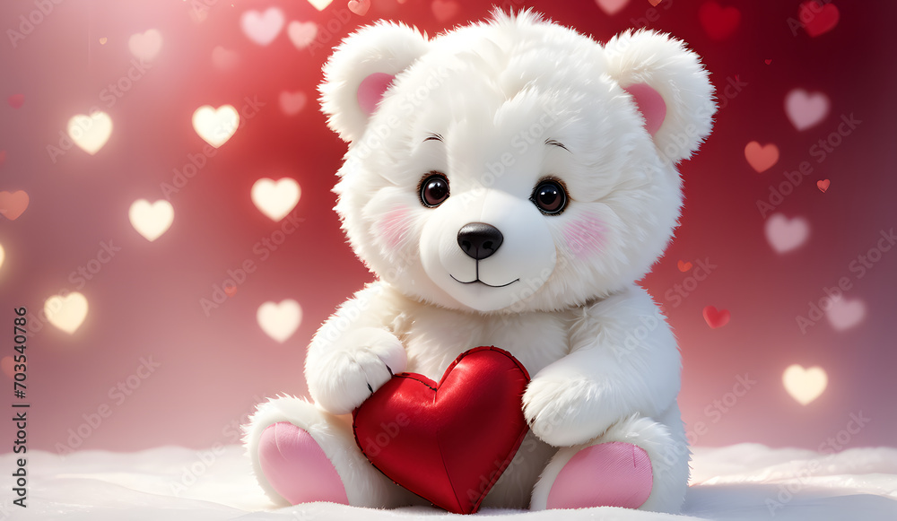 Cute teddy bear holding red heart, valentine's day background , bear wallpaper, love theme, valentines wallpaper Cute teddy bear holding red heart, valentine's day background , bear wallpaper, love theme, valentines wallpaper