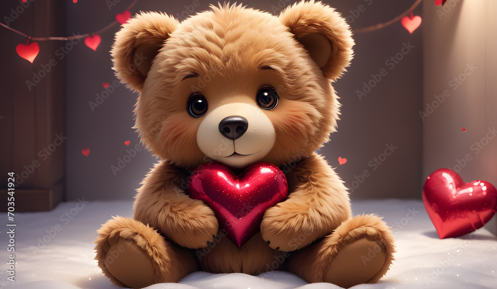 teddy bear with heart teddy bear with heart