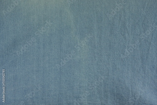fabric texture - blue wrinkled jean
