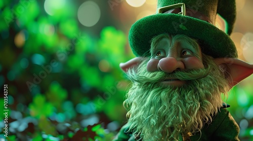 Leprechaun on St Patric's day