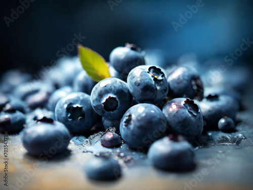 The beauty of berry magic  grunge texture and brightness of photos