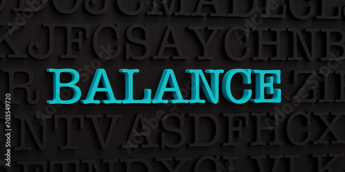 Obraz na plátně Balance
