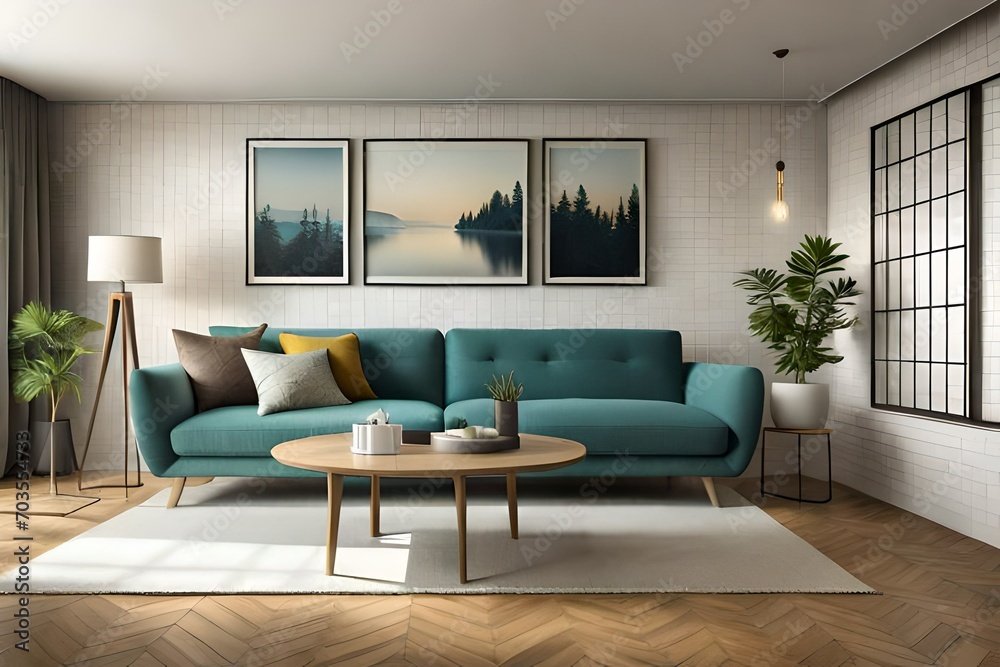 Fototapeta premium modern living room