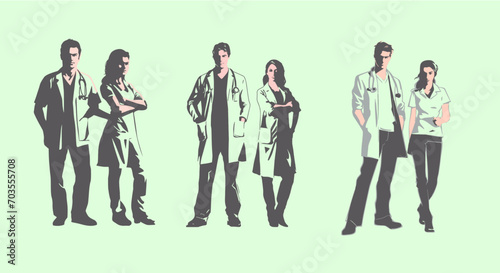 現場で働く人々