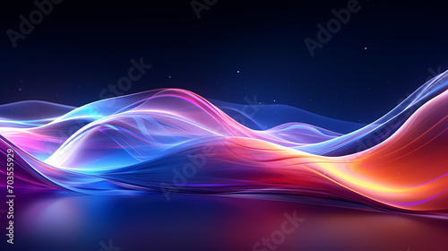 Technology abstract graphic poster web page PPT background, abstract background