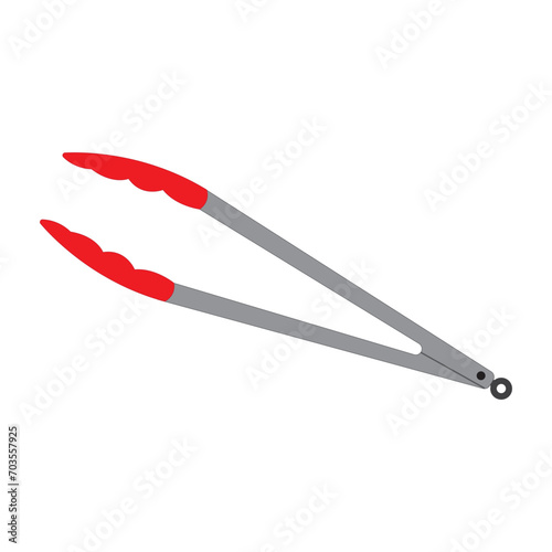 food tongs icon vector illustration design