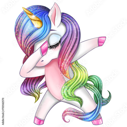 Rainbow dabbing unicorn png, unicorn sublimation design download, clipart, colorful unicorn birthday, LGBTQ+ unicorn, pride png, LGBTQ+ png (ID: 703562570)