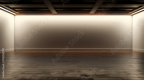 Simple product booth, podium, stage, product commercial photography background, cosmetics booth, 3D rendering © Derby