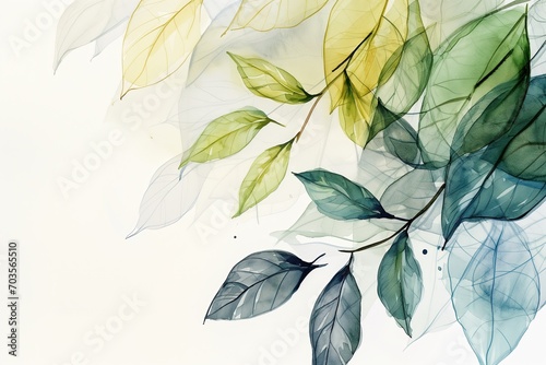 background with leaves