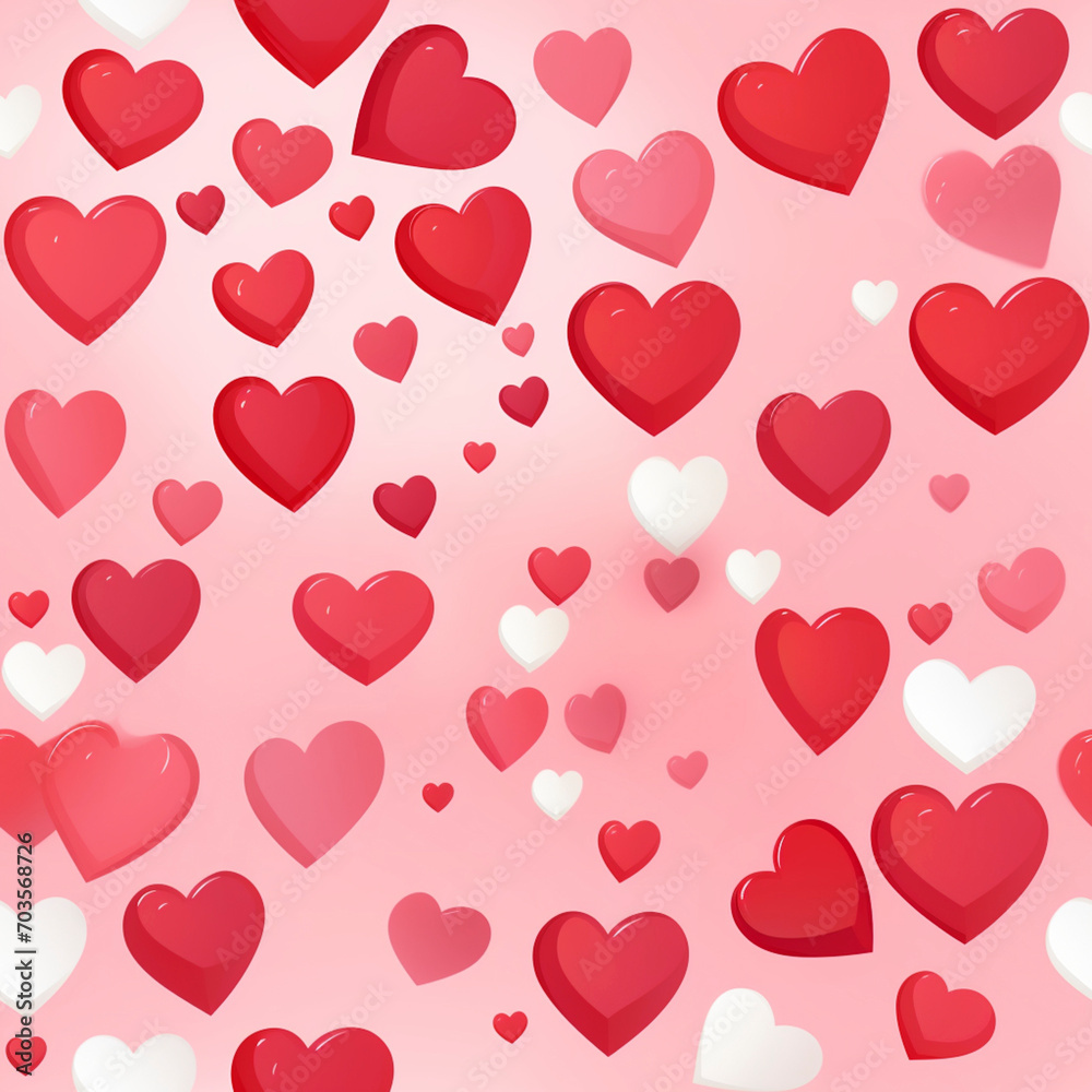 Hearts in Different Patterns and Shades
Hearts in Different Patterns and Shades