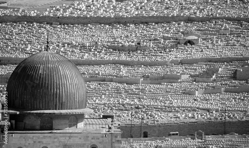 Jerusalem jewish cemetery and Al-Aqsa Mosque, also known as Al-Aqsa and Bayt al-Muqaddas, is the third holiest site in Sunni Islam in the Old City of Jerusalem Israel