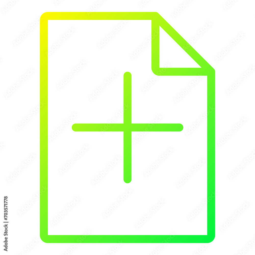 Obraz premium Add File icon 