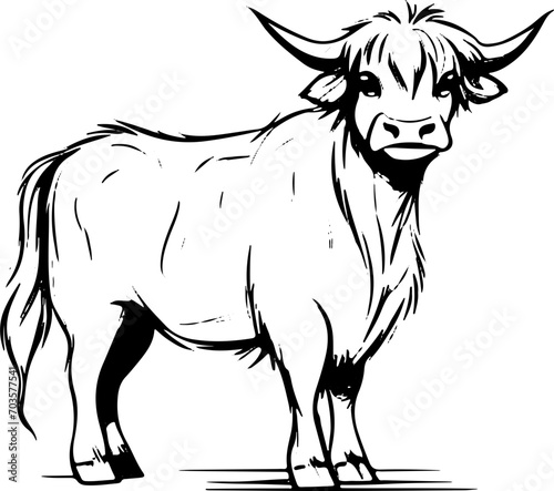 Cute Cows, Comic, Malbuch, Kinderillustration, Kühe
