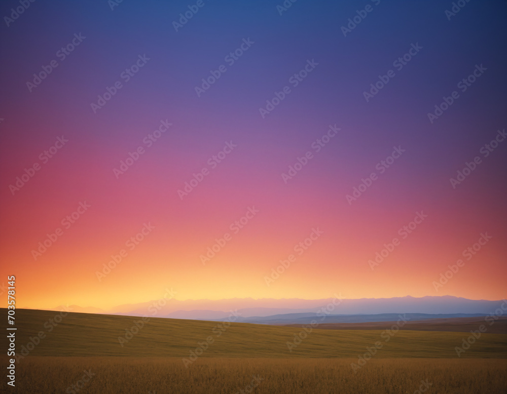 Obraz premium sunset in the mountains, abstract background, abstract colorful background