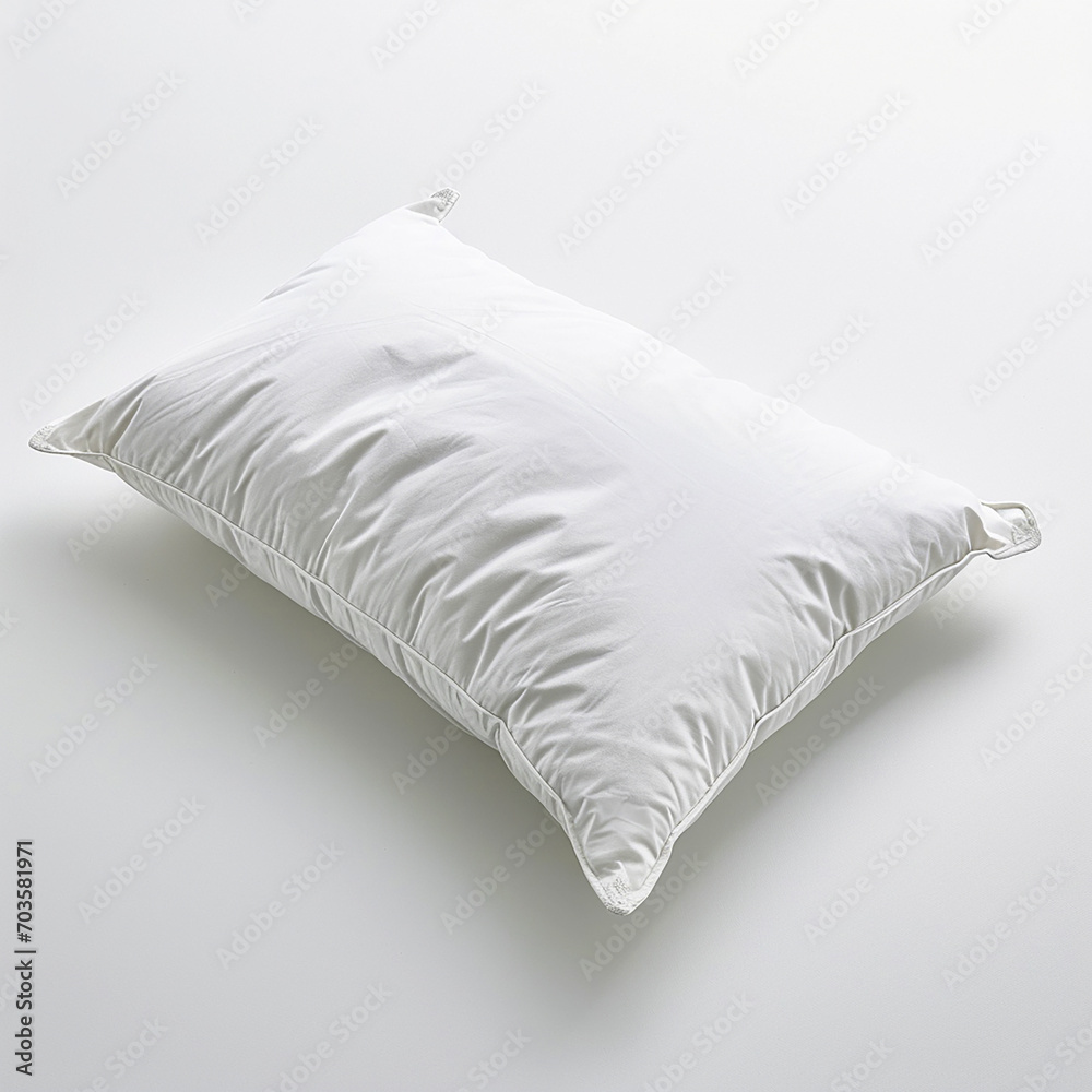 Obraz premium orthopedic pillow on white background