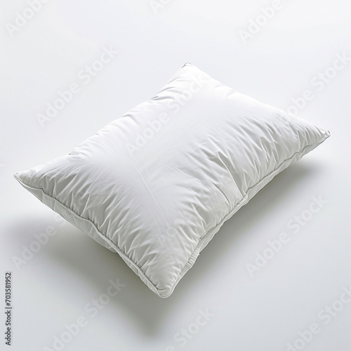 orthopedic pillow on white background