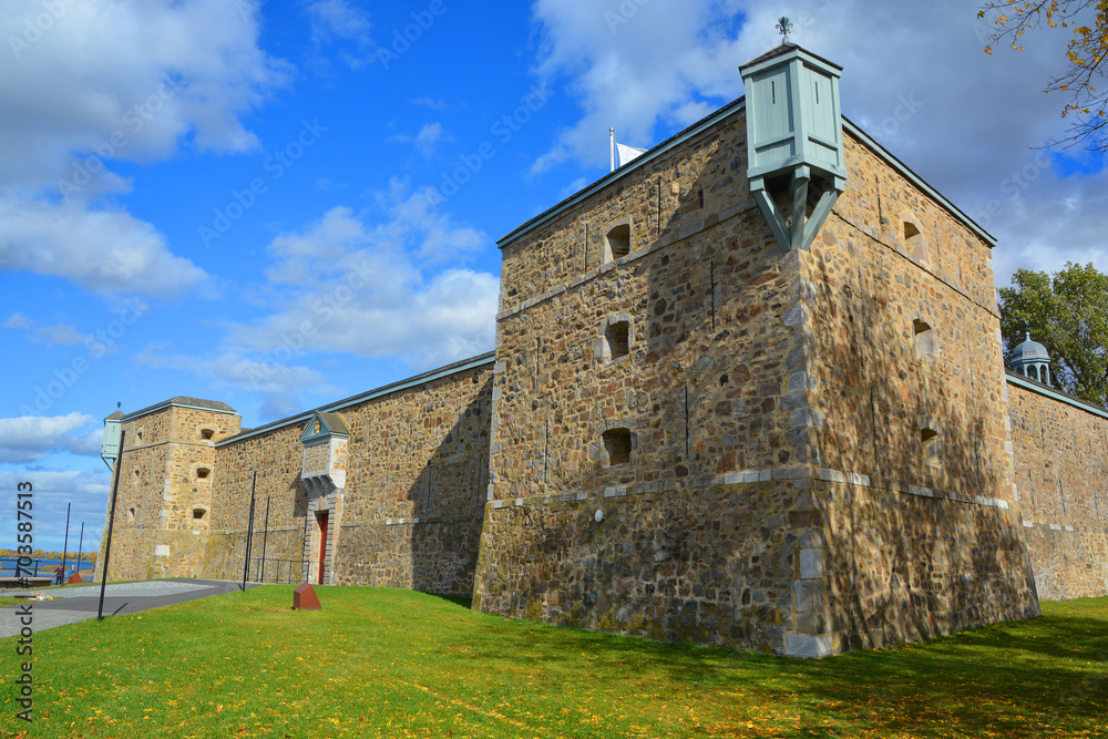  Fort Chambly is a historic fort in La Vallee-du-Richelieu Regional County Municipality, Quebec. The fort is designated as a National Historic Site of Canada