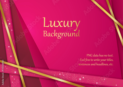 エレガントな背景フレーム素材 (バック　背景　フレーム　バナー　カード　ラグジュアリー)