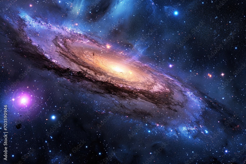 galaxy space universe andromeda stars