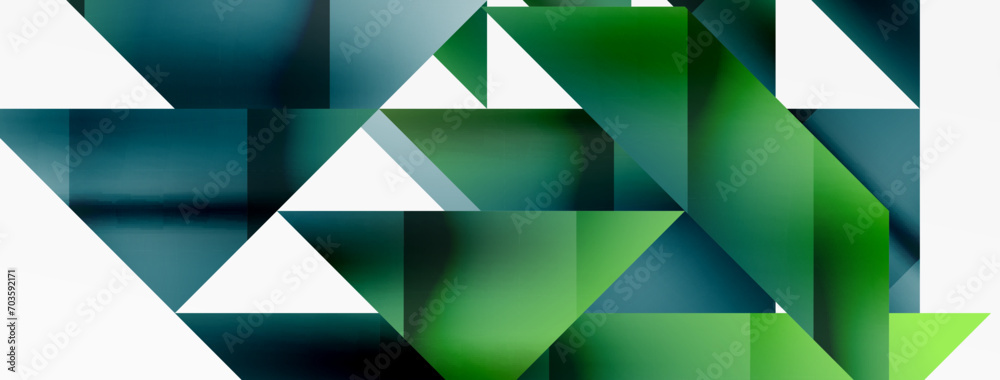 Vivid abstraction unfolds. Triangles in seamless harmony, composing dynamic geometric backdrop. Interplay of angles and hues forms captivating tapestry, evoking modernity and artistic allure Vivid abstraction unfolds. Triangles in seamless harmony, composing dynamic geometric backdrop. Interplay of angles and hues forms captivating tapestry, evoking modernity and artistic allure