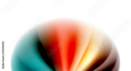 Color mixing liquid rainbow shape background