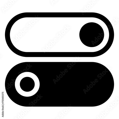 switch icon in solid style