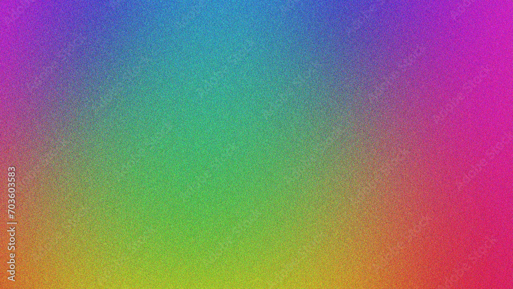Colorful gradient noisy background - Generative AI