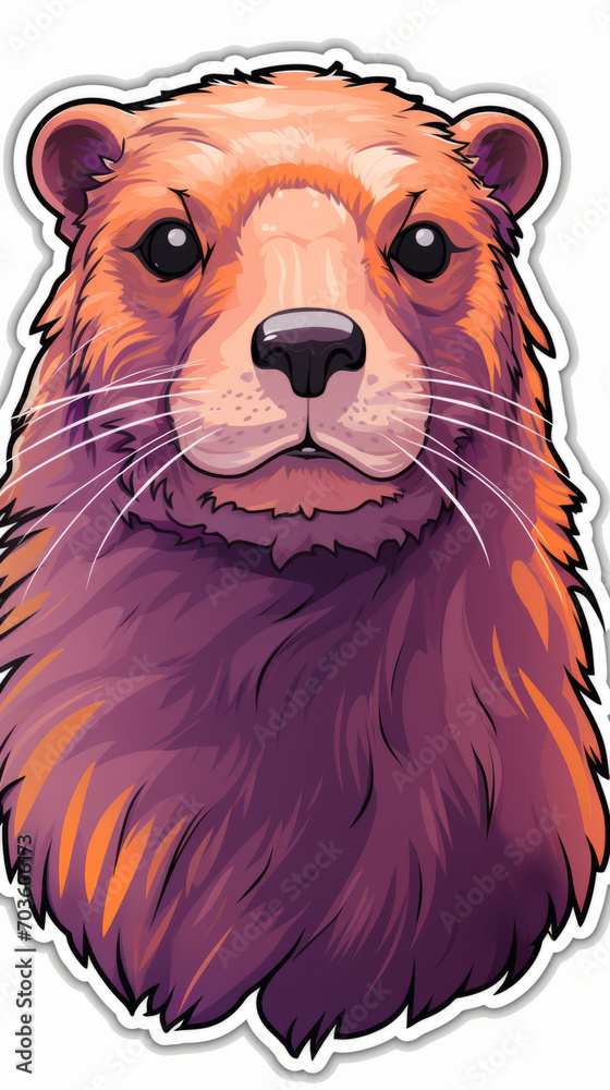 Illustration of a Stylized Anthropomorphic groundhog with a Human-like Expression
Illustration of a Stylized Anthropomorphic groundhog with a Human-like Expression