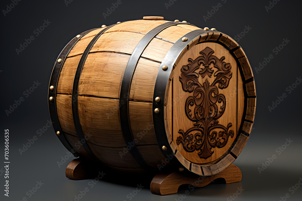 wooden barrel, wood barrel, wooden barrel for  storage