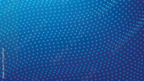 abstract background with blue dot wavy pattern  for modern graphic design element