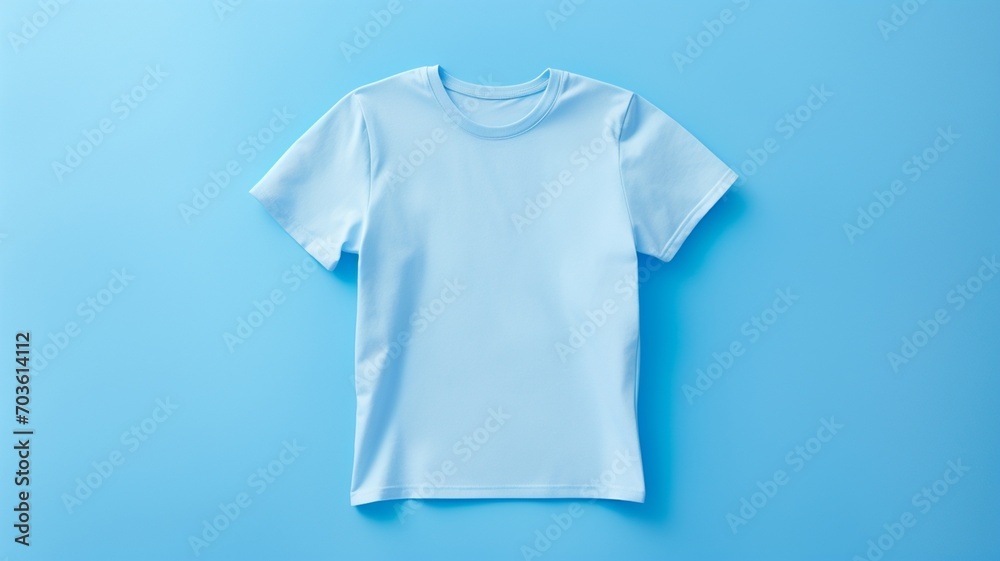 blue t shirt isolated blue t shirt isolated
