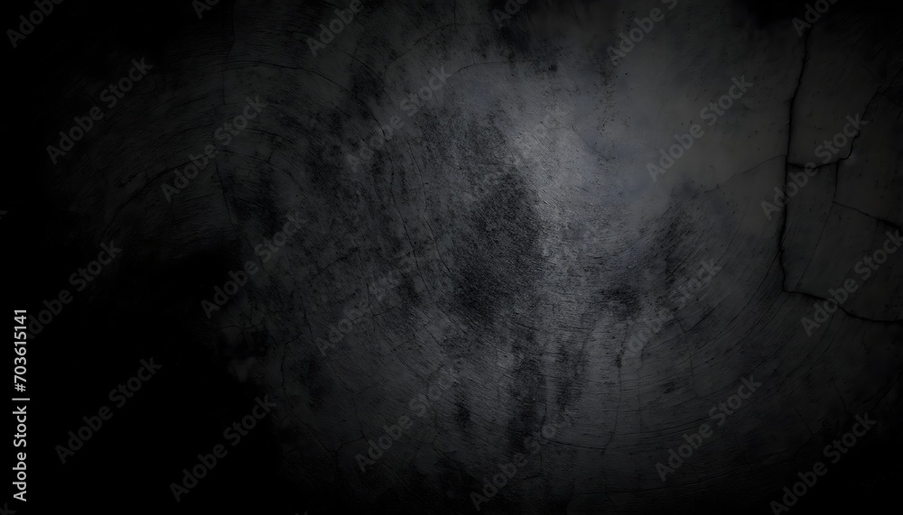 dark background with effect, Old wall texture cement dark black gray background abstract black color design are light with white gradient background. floor tiles ceramic rough textured, - obrazy, fototapety, plakaty 