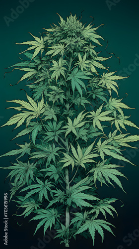Cannabis  weed  marijuhana
