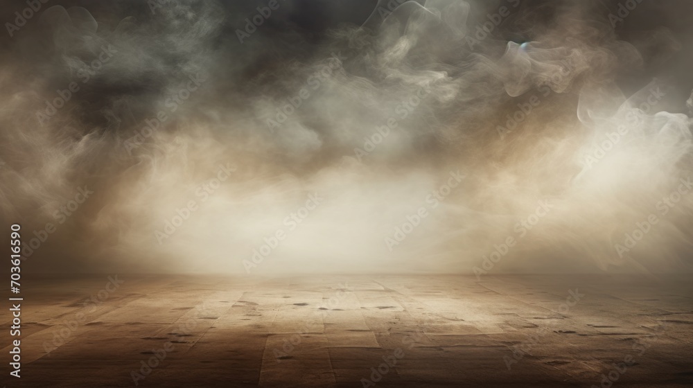  Smoke and dust on the floor  background  wallpaper