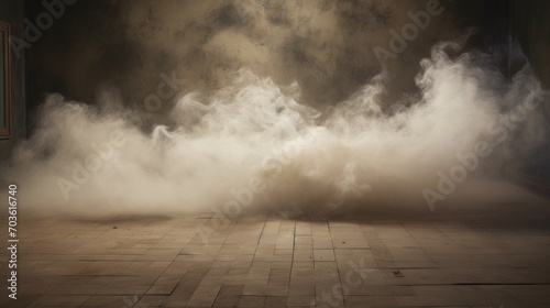  Smoke and dust on the floor  background  wallpaper