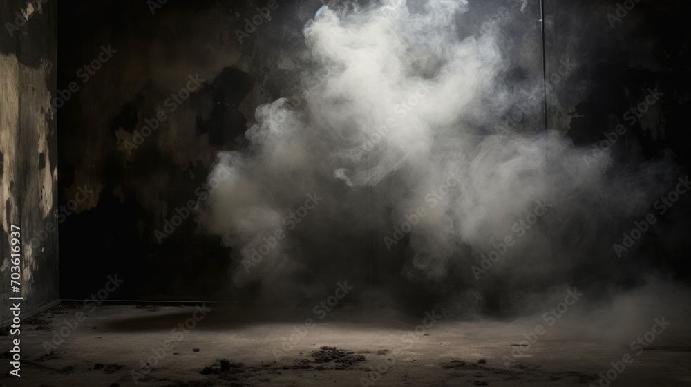  Smoke and dust on the floor  background  wallpaper