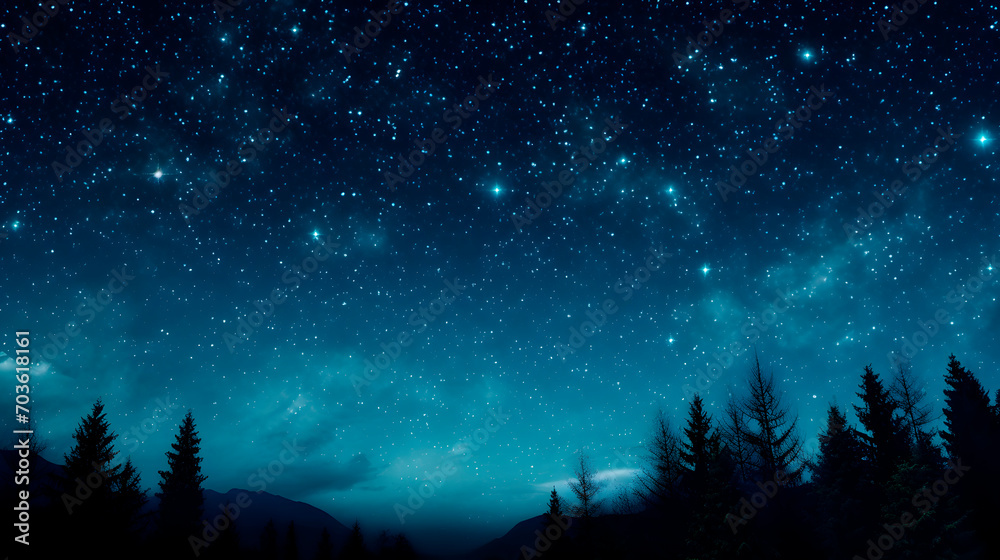 sky background with many stars, sky full of stars