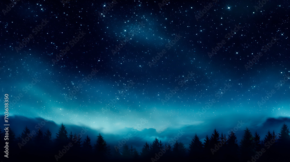 sky background with many stars, sky full of stars