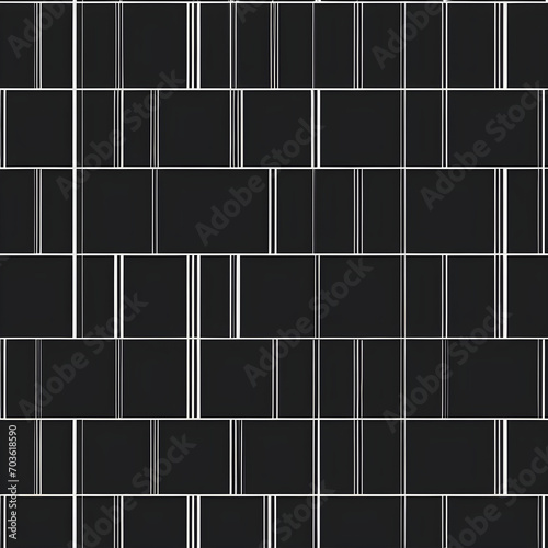 black and white squares