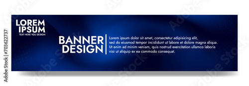Abstract dark blue banner color with a unique design. It is ideal for creating eye catching headers, promotional banners, and graphic elements with a modern and dynamic look.