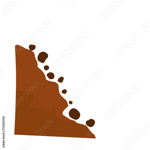landslide illustration